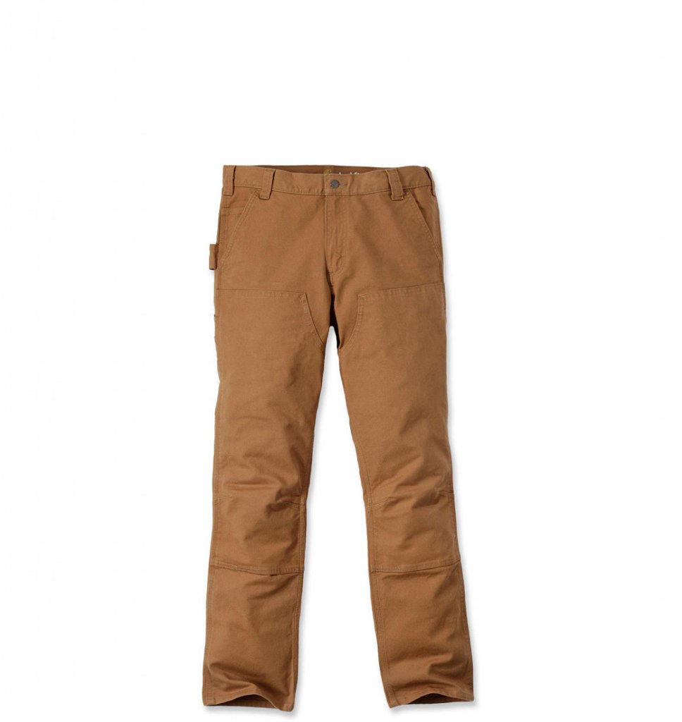 Spodnie Carhartt Stretch Duck Double Front Brown