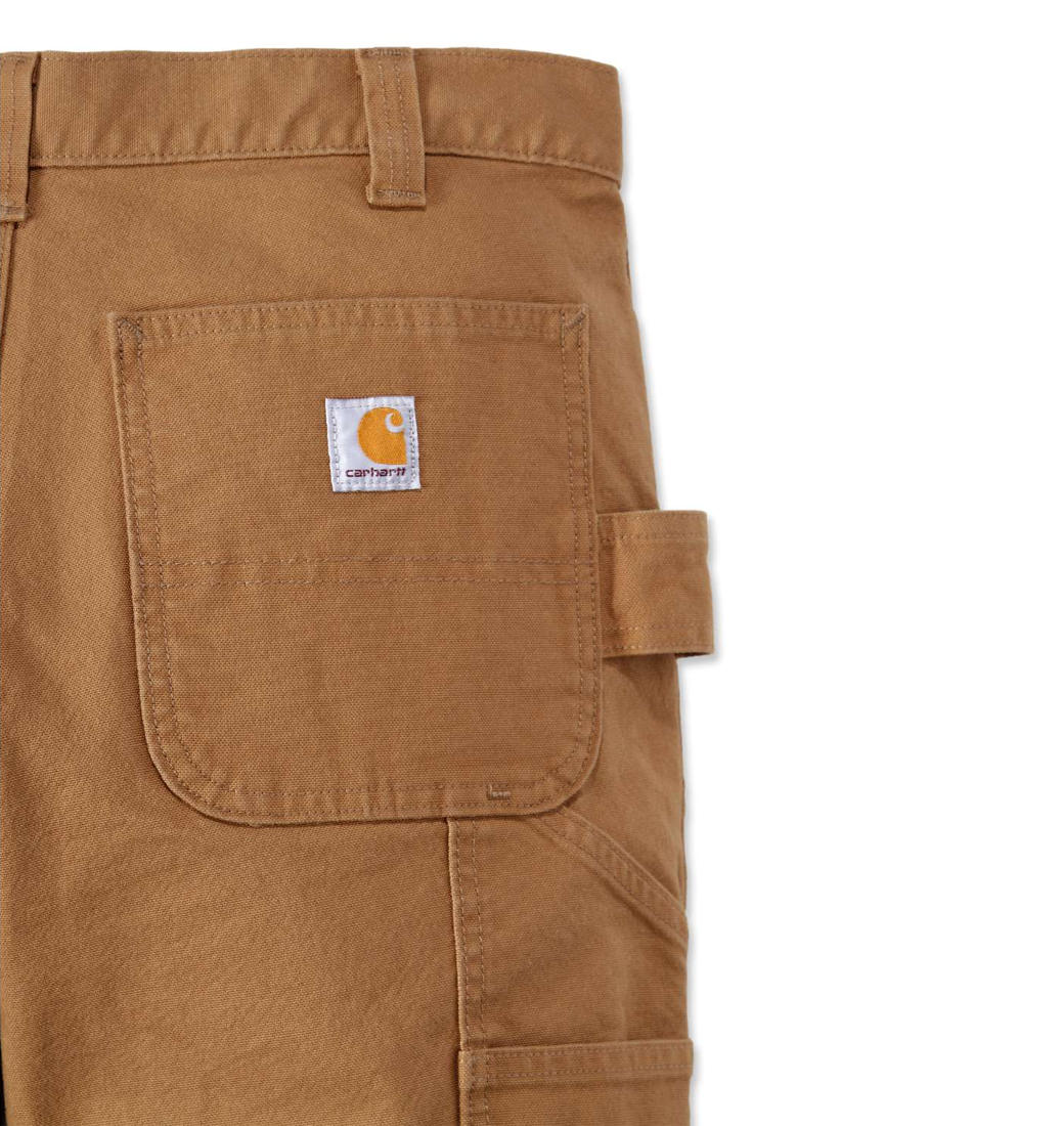 Spodnie Carhartt Stretch Duck Double Front Brown