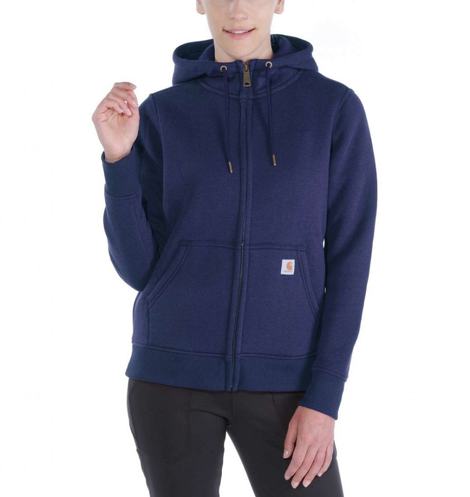 Bluza Carhartt Clarksburg Full Zip Hoodie Navy