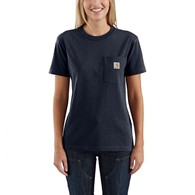 Koszulka Carhartt WK87 Workwear Pocket S/S Navy