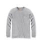 Koszulka Carhartt WK126 Workwear Pocket L/S Grey