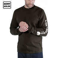Koszulka Carhartt Logo Long Sleeve Peat