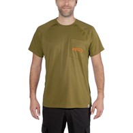 Koszulka Wędkarska Carhartt Force Fishing Green