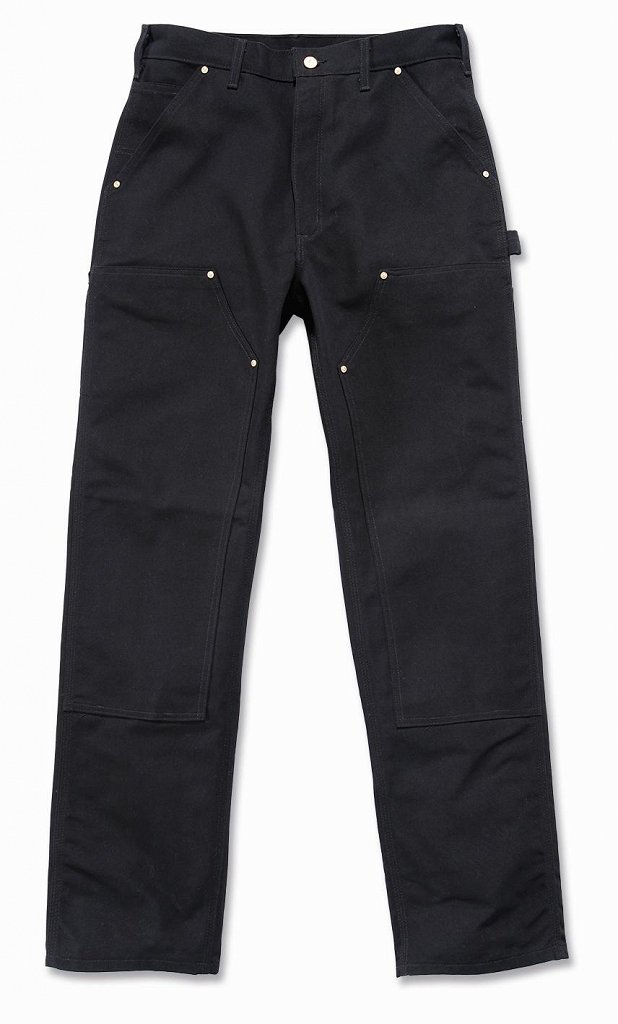 Spodnie Carhartt Firm Duck Double Front Work Black