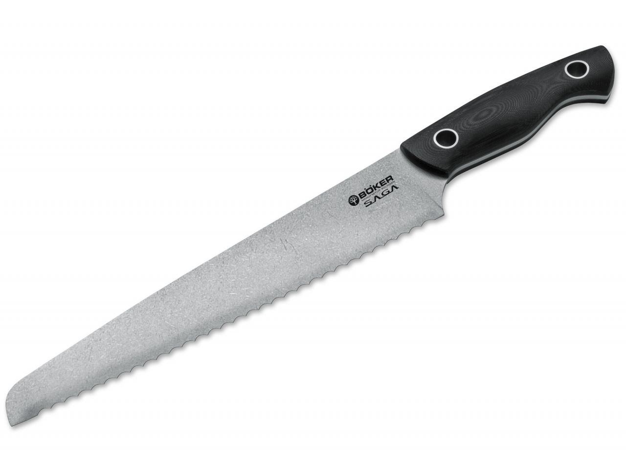 Nóż do chleba Boker Solingen Saga G10 Stonewash