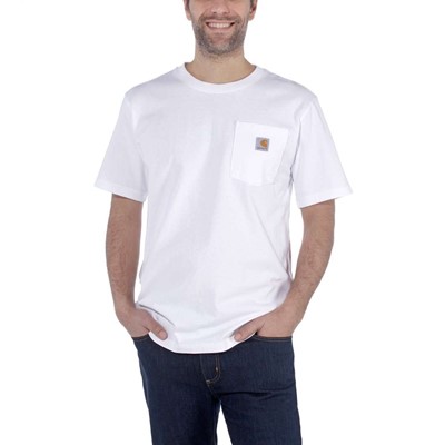 Koszulka Carhartt Workwear Pocket S/S White