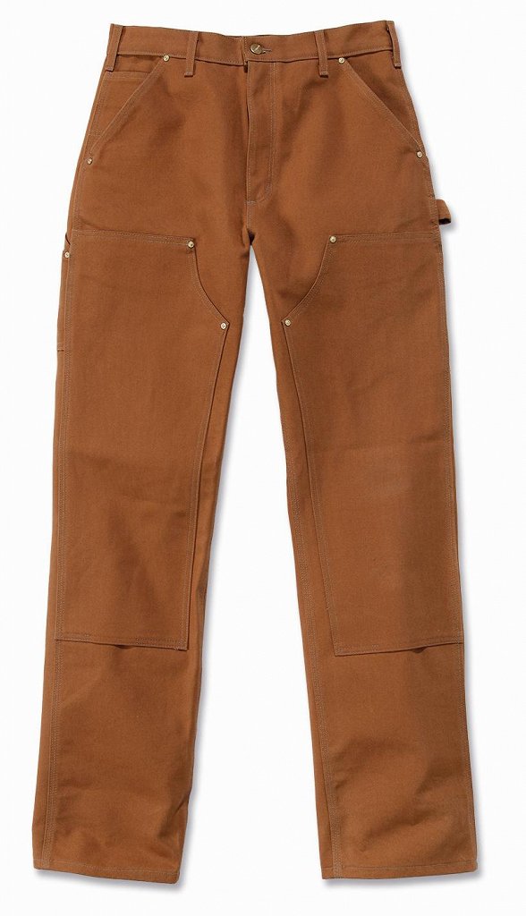 Spodnie Carhartt Firm Duck Double Front Work Brown