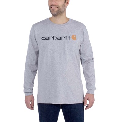 Koszulka Carhartt EMEA Signature L/S Grey