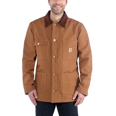 Kurtka Carhartt Firm Duck Chore Coat Brown