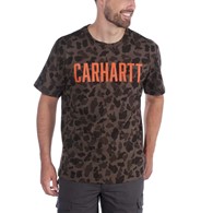 Koszulka Carhartt Workwear Camo Block Logo Tarmac