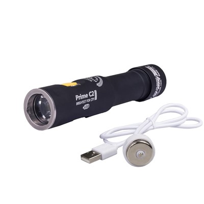 Armytek Prime C2 Magnet USB+18650 / XP-L Biały