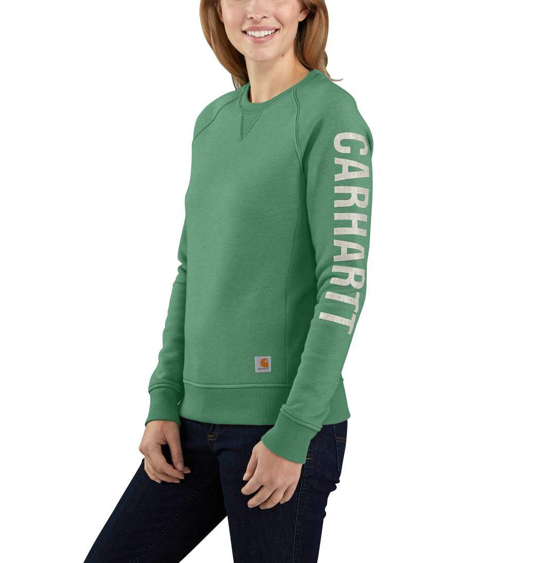 Bluza Carhartt Clarksburg Graphic Crewneck Boreal