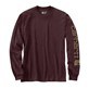 Koszulka Carhartt Logo Long Sleeve T-Shirt Port