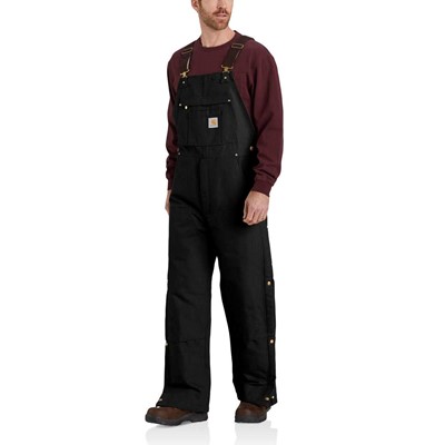 Ocieplane Ogrodniczki Carhartt Firm Duck Black