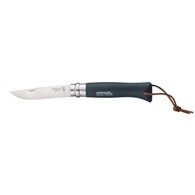 Opinel Nóż Colorama 08 Brown Dark+ rzemień