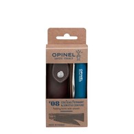 Opinel Nóż Colorama 08 Blue+ rzemień+ etui