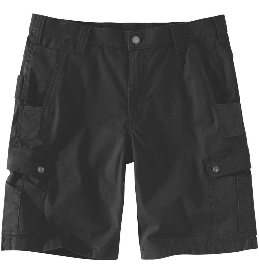 Spodenki Carhartt Rugged Flex RipStop Cargo Black