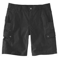 Spodenki Carhartt Rugged Flex RipStop Cargo Black