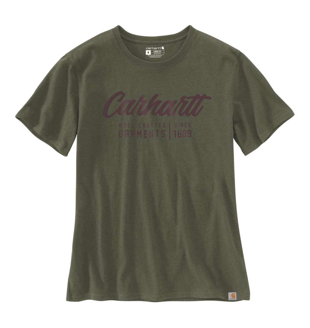 Koszulka Carhartt Heavyweight Crafted Loose Basil