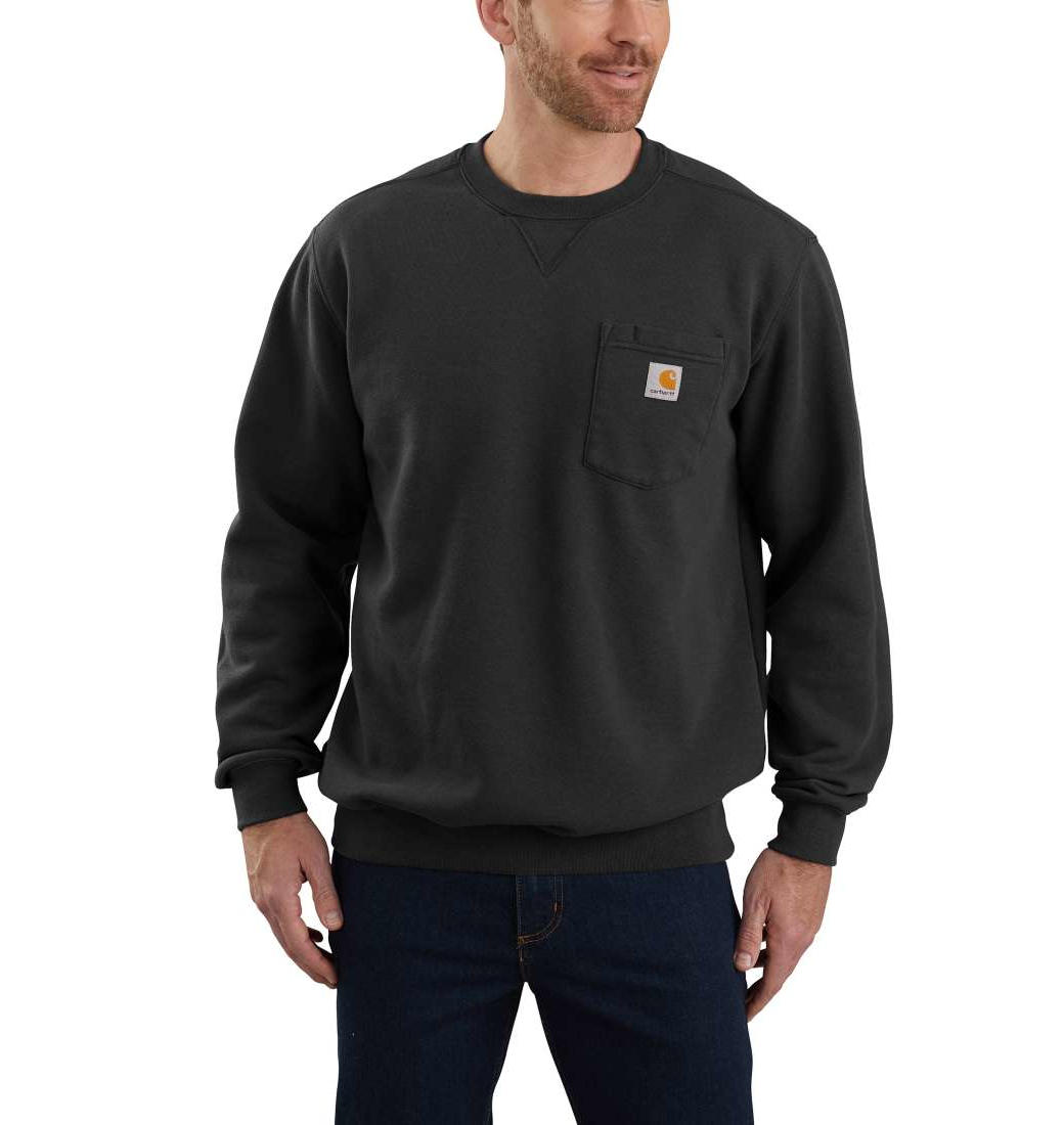 Bluza Carhartt Crewneck Pocket Sweatshirt Black