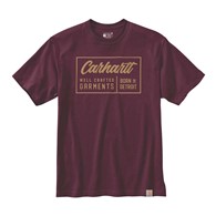Koszulka Carhartt Heavyweight Crafted Port