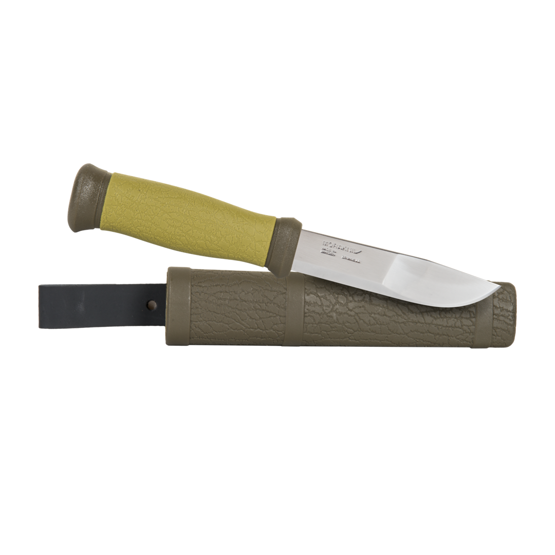 Morakniv Outdoor 2000 -Stainless Steel-Olive Green