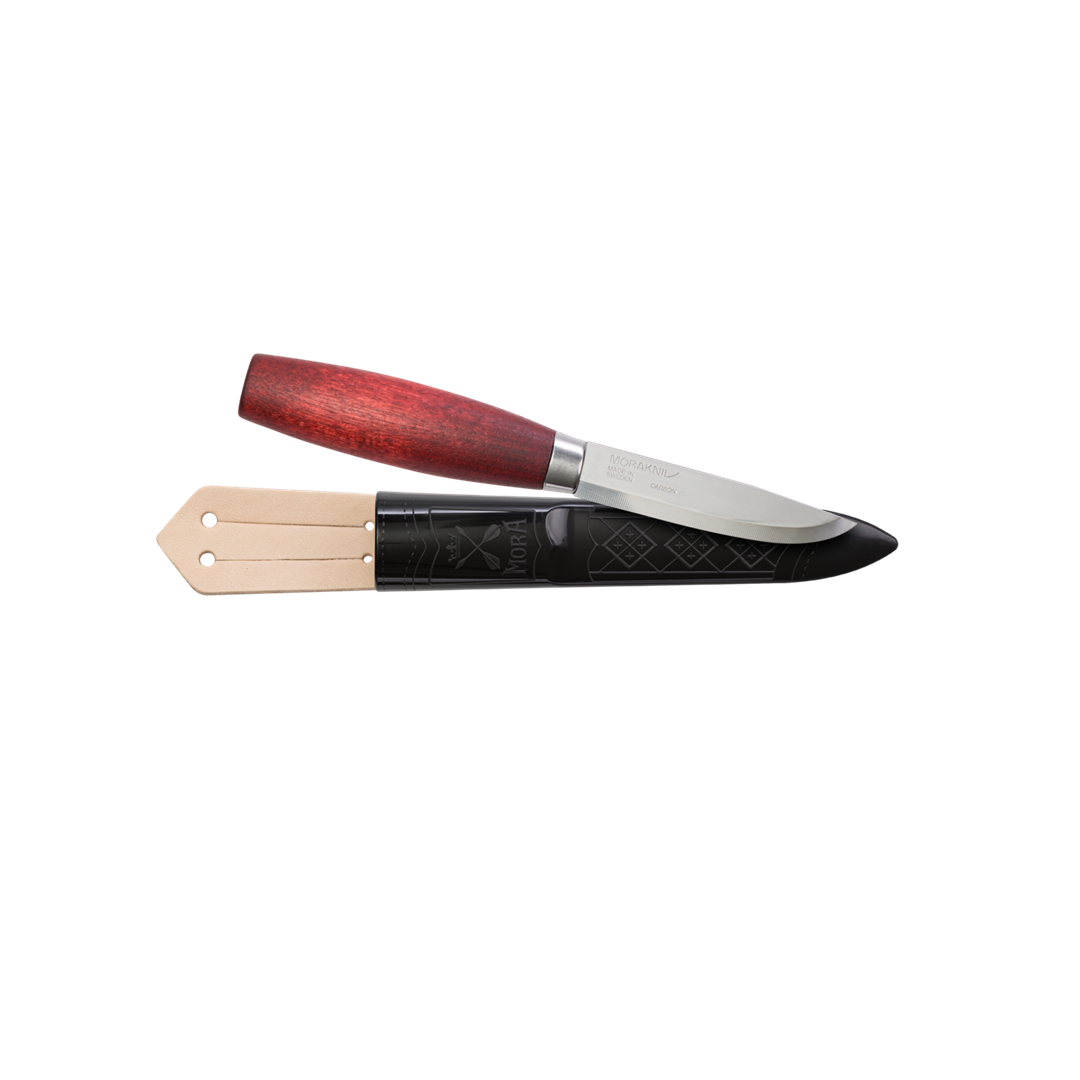 Morakniv Classic No1/0-High Carbon Steel Blade Red