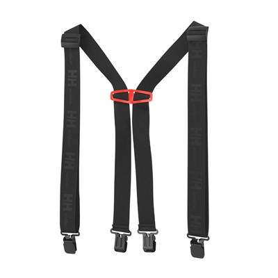 Szelki Helly Hansen Logo Suspenders Black