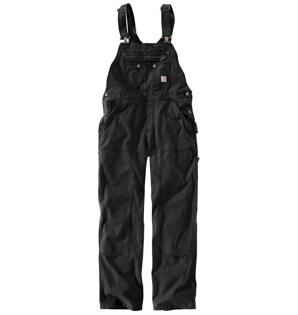 Ogrodniczki Carhartt Crawford Double Front Black