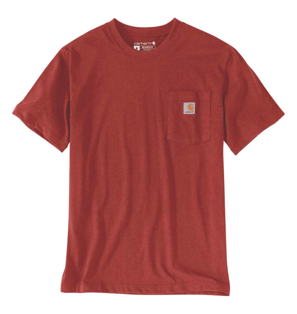 Koszulka Carhartt Heavyweight Pocket Chili Pepper