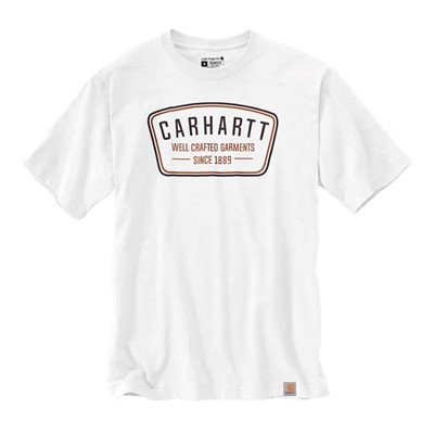 Koszulka Carhartt Heavyweight Crafted White