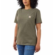 Koszulka Carhartt Heavyweight Pocket Basil