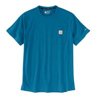 Koszulka Carhartt Force Pocket Blue