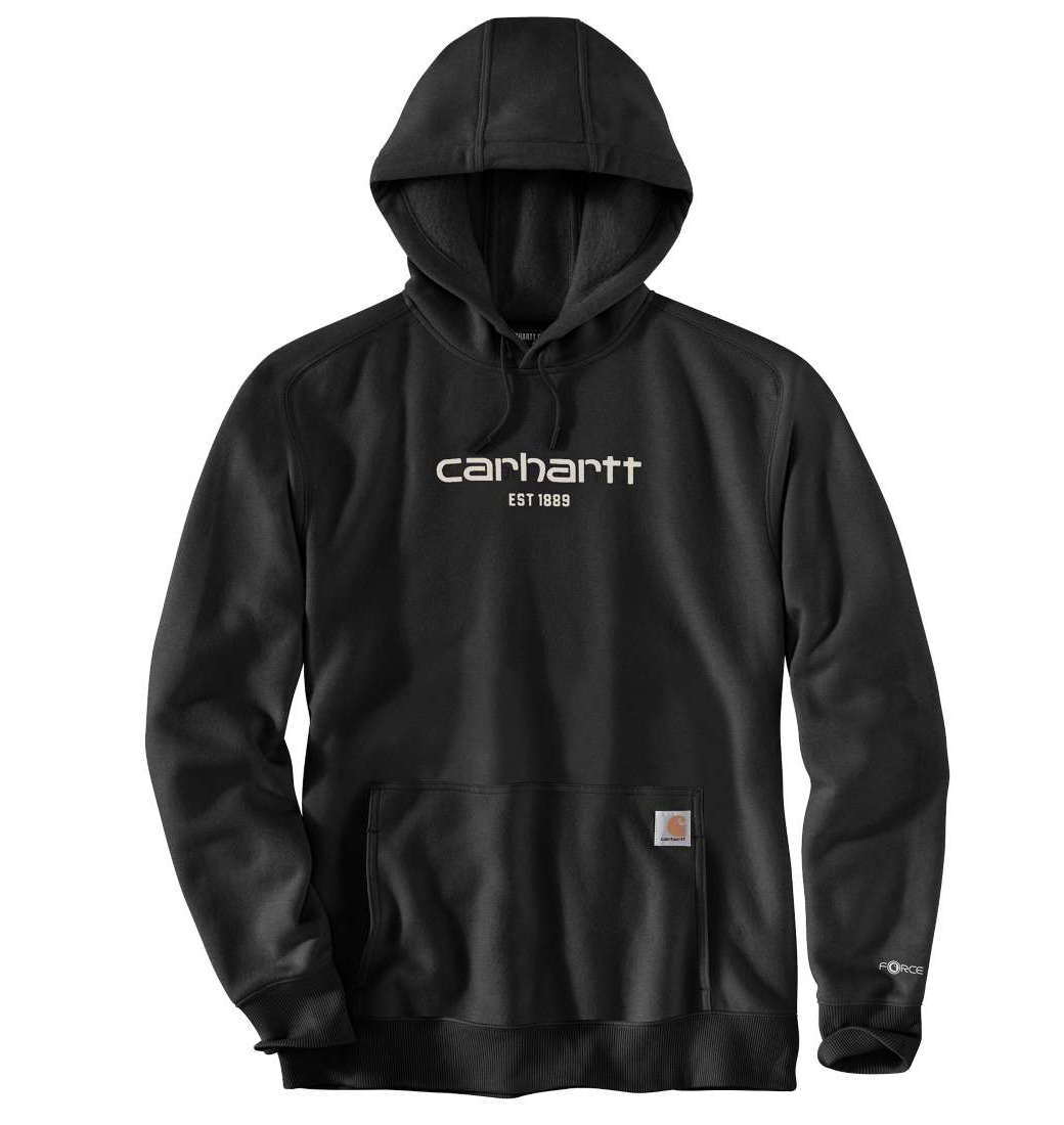 Bluza Carhartt Force Lightweight Logo Black Men