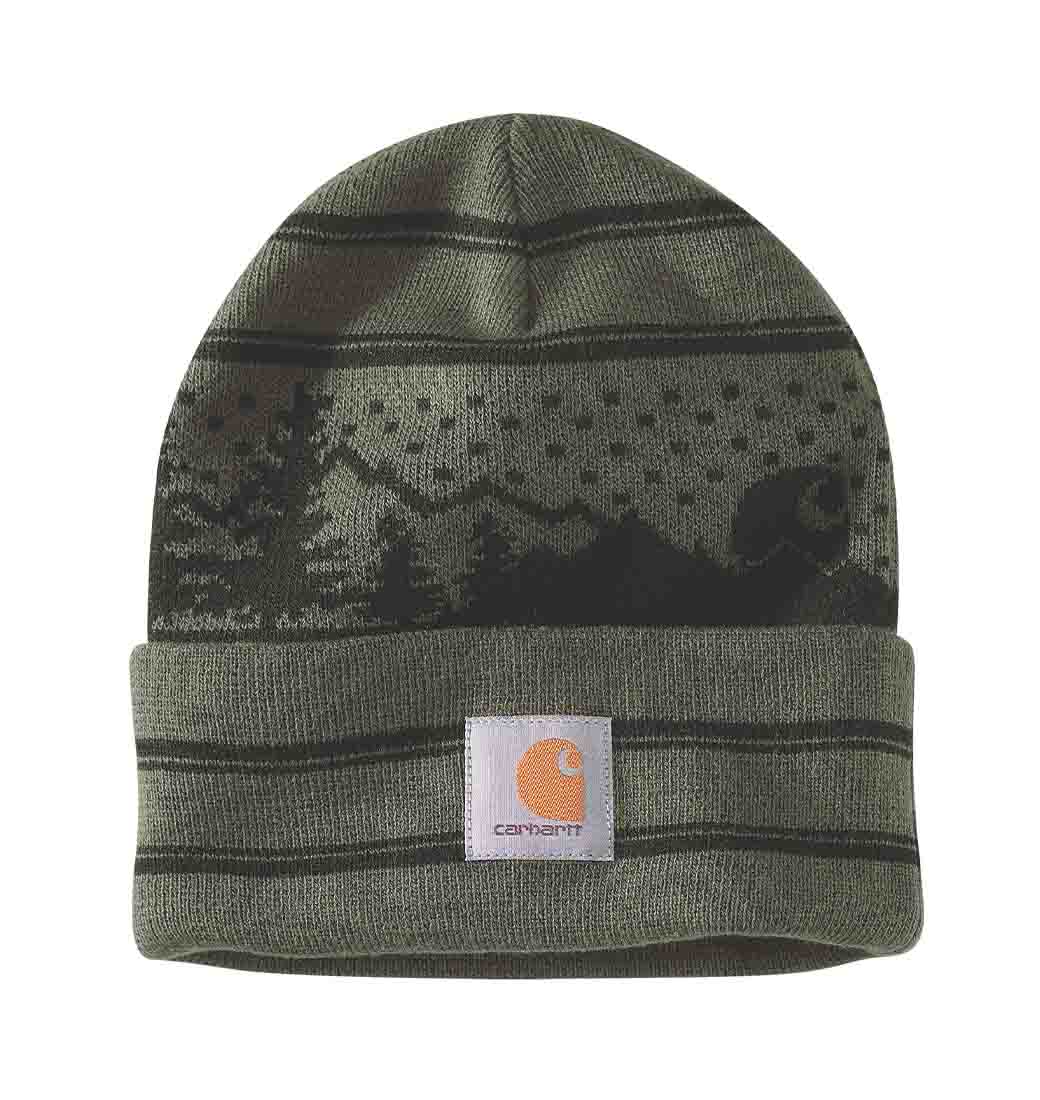 Czapka Carhartt Holiday Knit Beanie Basil