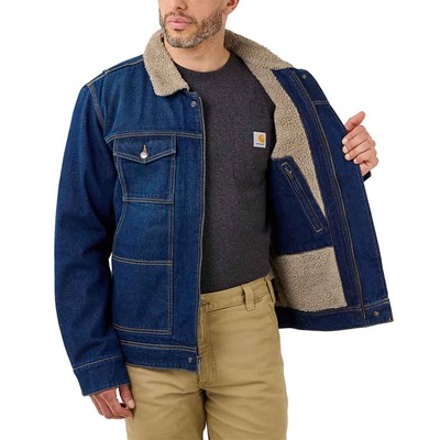 Kurtka Jeansowa Carhartt Denim Sherpa Beech