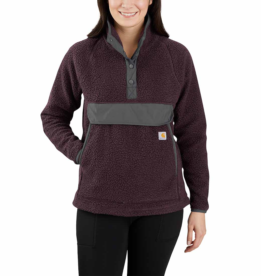 Polar Carhartt Fleece Pullover Blackberry Heather