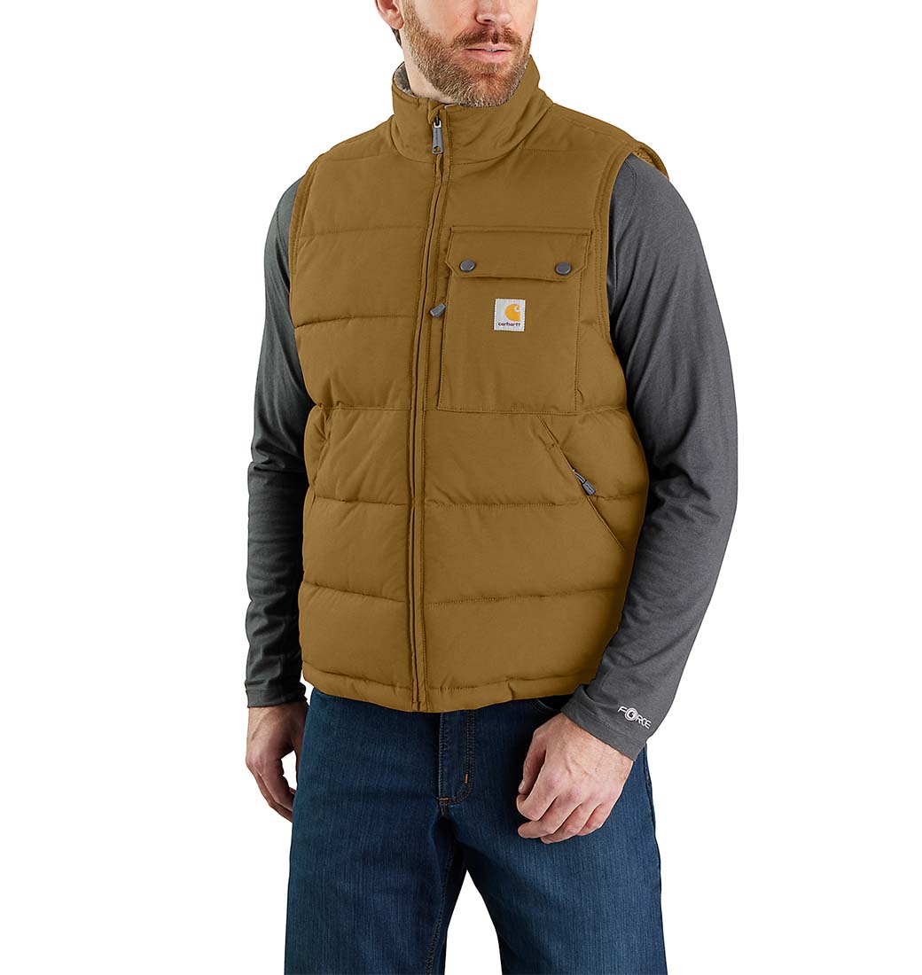 Bezrękawnik Puchowy Carhartt Montana Vest Brown