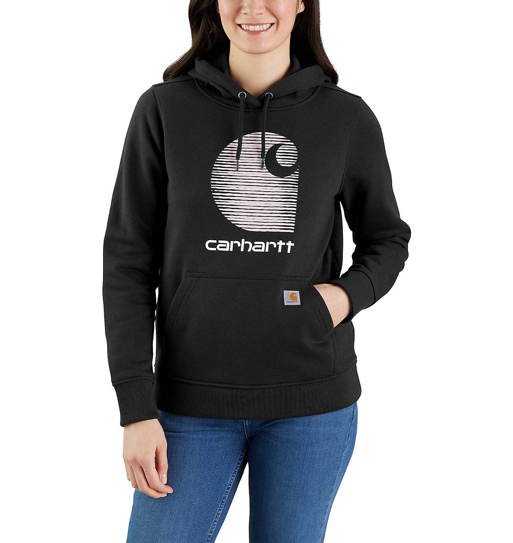 Bluza Carhartt Rain Defende C Logo Black