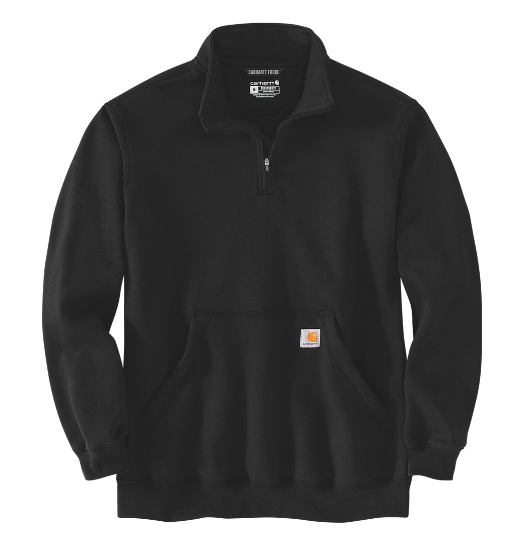 Bluza Carhartt Quarter Zip Mid Mock Neck Black