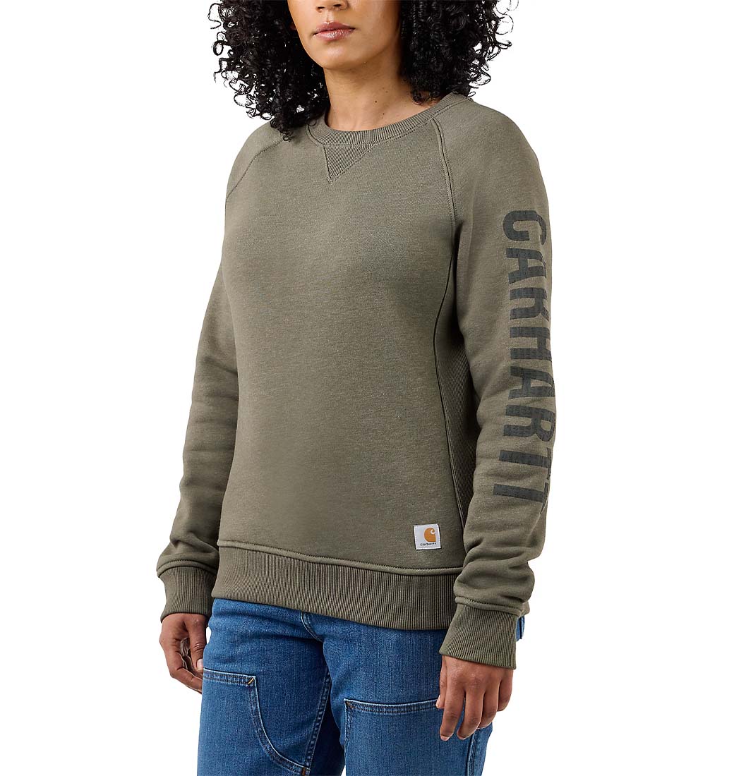 Bluza Carhartt Clarksburg Graphic Sweatsh Basil