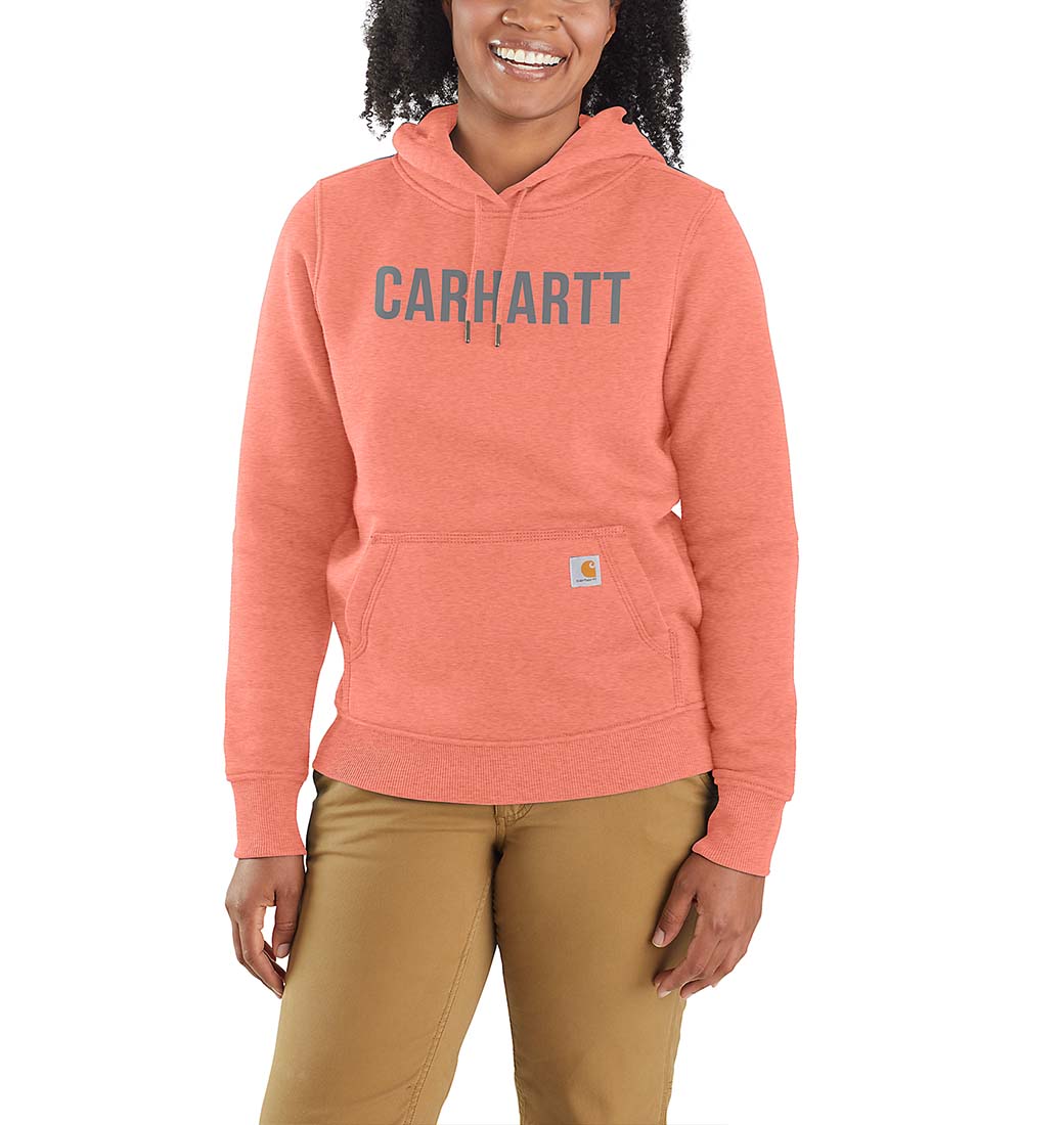 Bluza Carhartt Midweight Logo HIBISCUS HEATHER