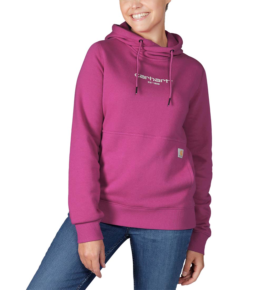 Bluza Carhartt Force Lightweight Logo Magenta