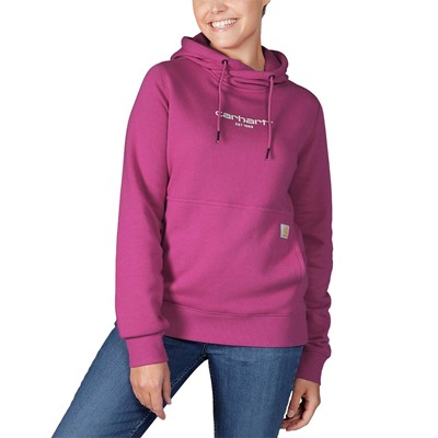 Bluza Carhartt Force Lightweight Logo Magenta