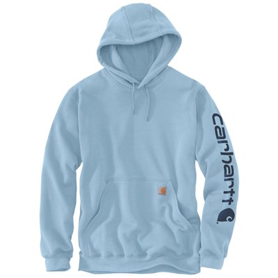 Bluza Carhartt Mid Signature Sleeve Logo Moonstone