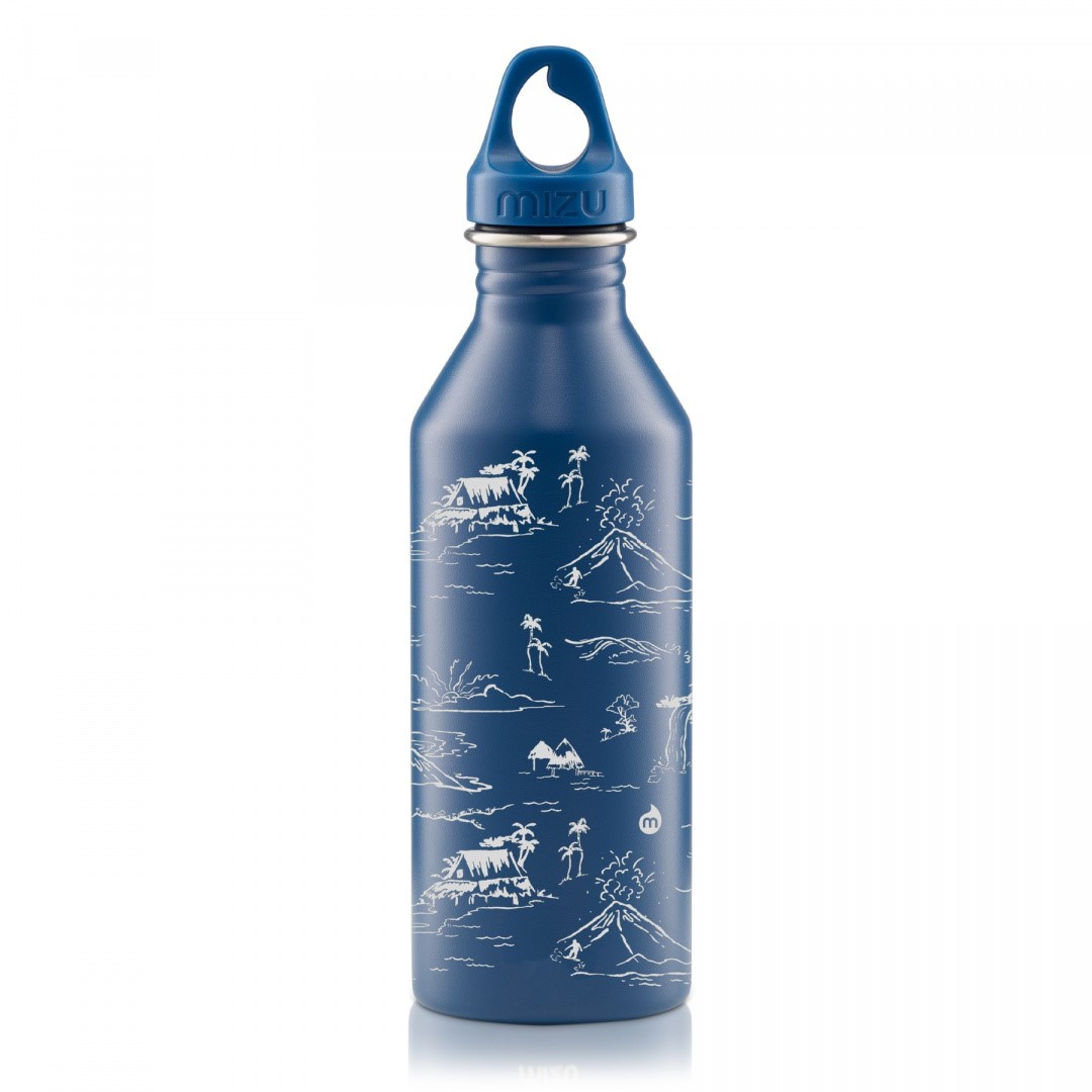 Butelka Mizu M8 750ml Hawaiian Print Ocean Blue