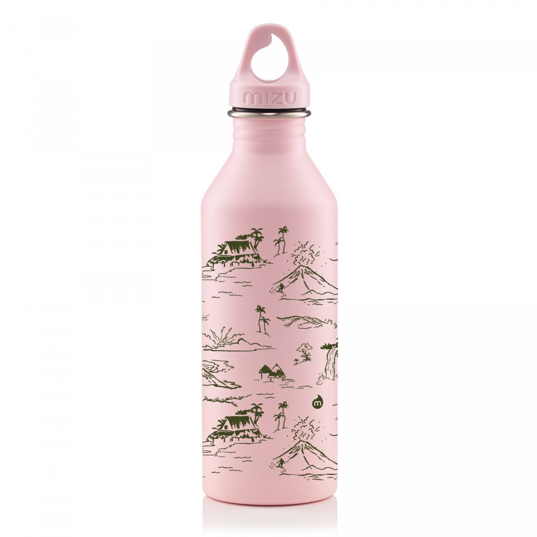 Butelka Mizu M8 750ml Hawaiian Print Soft Pink