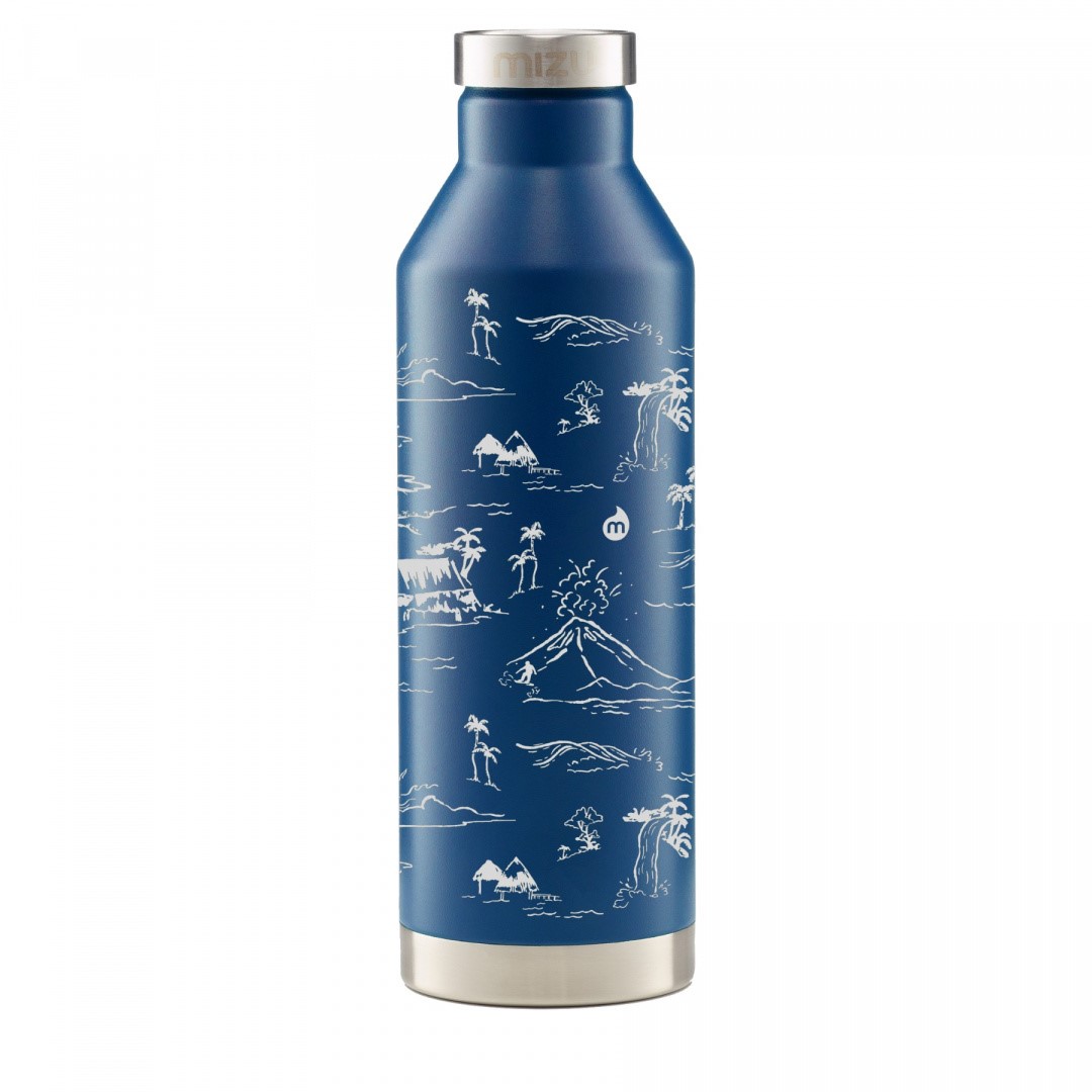 Butelka Mizu V8 780ml Ocean Blue Hawaiian Print