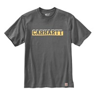 Koszulka Carhartt Heavyweight Logo Carbon
