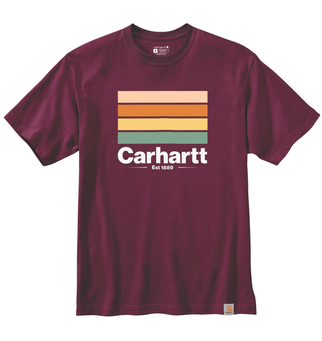 Koszulka Carhartt Heavyweight Line Port